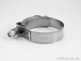 1x 304 Stainless Steel T-Bolt Turbo Hose Clamp 2.25 Inches 56-64mm