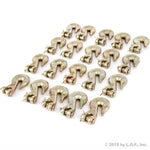 (20) Forged 3/8 Inches Clevis Grab Hooks - Towing Grade 70