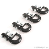 4 Universal Recovery Tow Hooks for Fits Ford Dodge Chevy GMC Toyota Pickup Truck