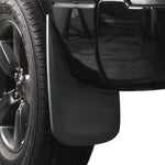 Mud Guards Fits Dodge Ram 1500 2009-2018 & More Molded Front & Rear 4 Piece Set (for Trucks Without Fender Flares)