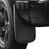 Mud Guards Fits Dodge Ram 1500 2009-2018 & More Molded Front & Rear 4 Piece Set (for Trucks Without Fender Flares)