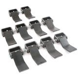 Qty 10 Steel Strap Style Long Leaf Hinge with Grease Zerk Fitting Weld-on Trailer Truck Body Gate Door Hinge