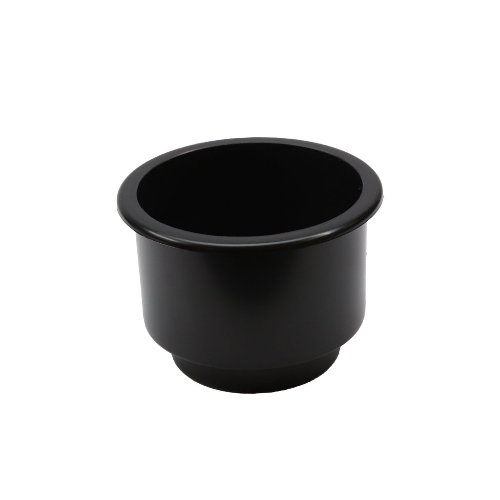 2 Black Plastic Cup Holders Boat RV Car Truck Inserts Universal Size small  