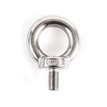 10 Stainless Steel DIN 580 Machine Shoulder Lifting Eye Bolt M8 316SS Marine 8mm