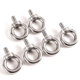 6 Stainless Steel DIN 580 Machine Shoulder Lifting Eye Bolt M8 316SS Marine 8mm