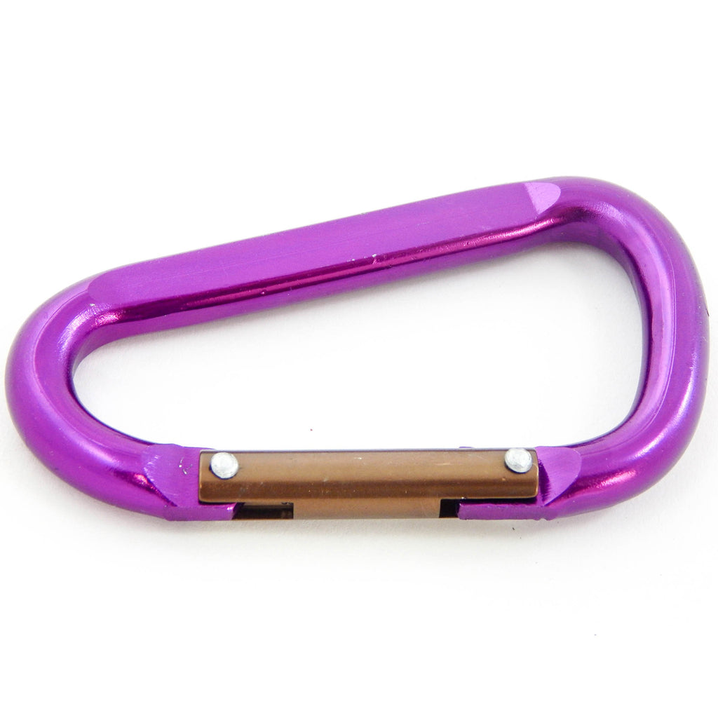 1 Aluminum Purple Spring Snap Quick Link Carabiner Hook Clip 3-1/8 Inc –