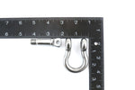 10 Stainless Steel 3/8 Inch 9.5mm Anchor Shackle Bow Pin Chain Ring 2000 Pound