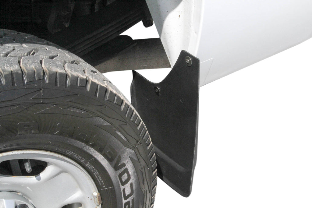 Universal Fit Mud Flaps Guards Splash Front or Rear Molded Pair Set 2p –