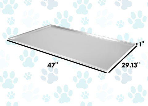 Tex Polycarbonate Dog Crate Floor Protector 35 x 47